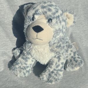 Intelex WARMIES 13" Cozy Plush Snow Leopard. Hot/Cold Therapy.  Microwaveable